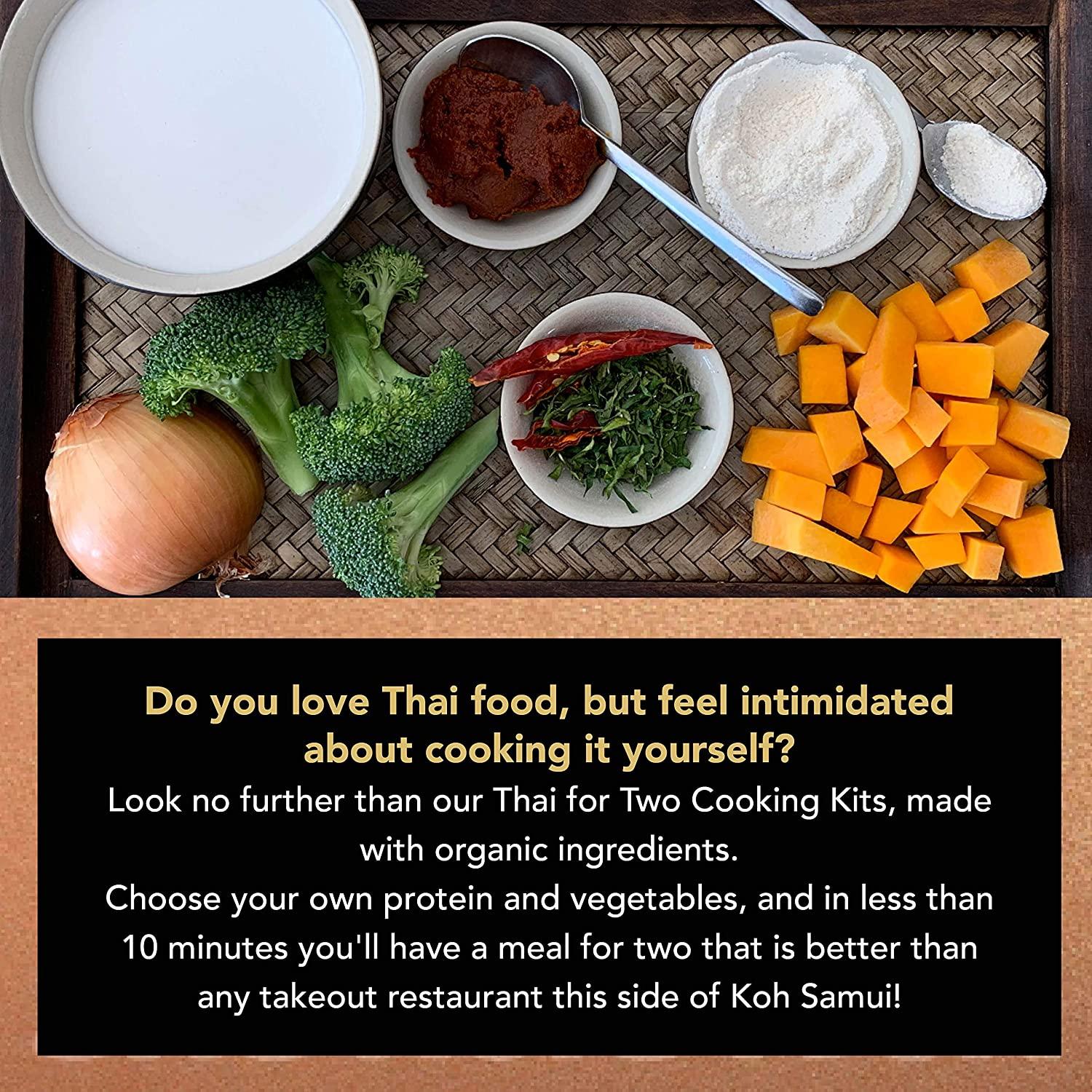 Verve CULTURE Thai for Two Cooking Kit Red, Green