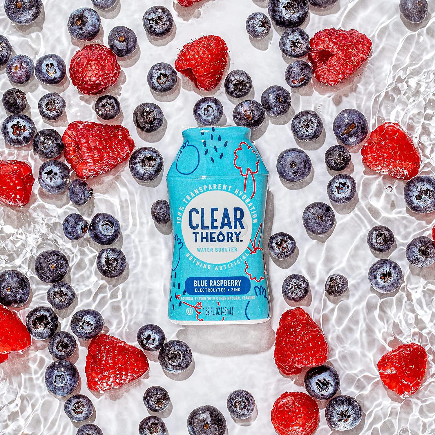 Clear Theory Water Flavoring Drops, Electrolytes Drink Mix, Water