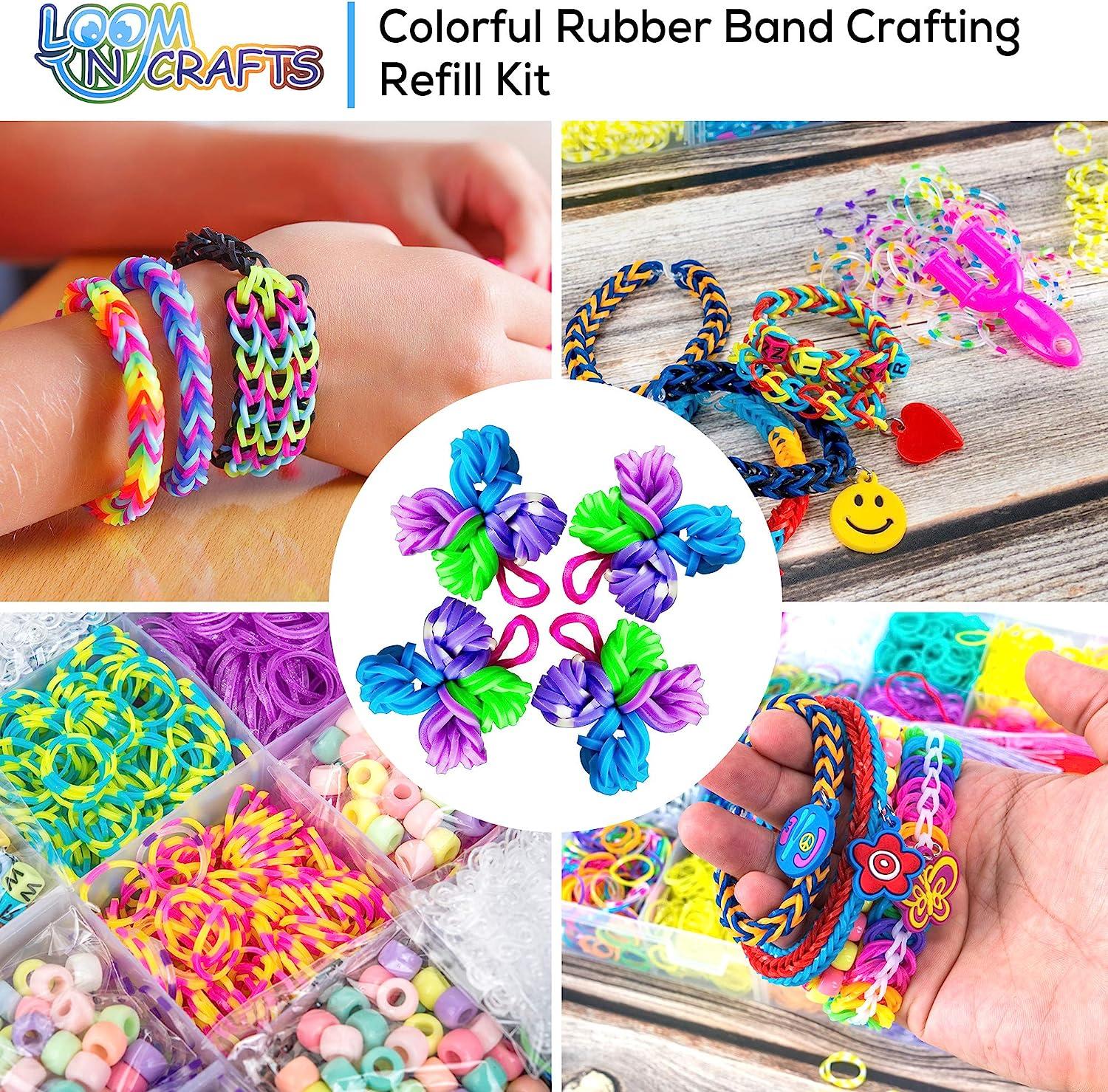 Premium Rubber Bracelet Refill Set Up Loom Bands Toys In 32