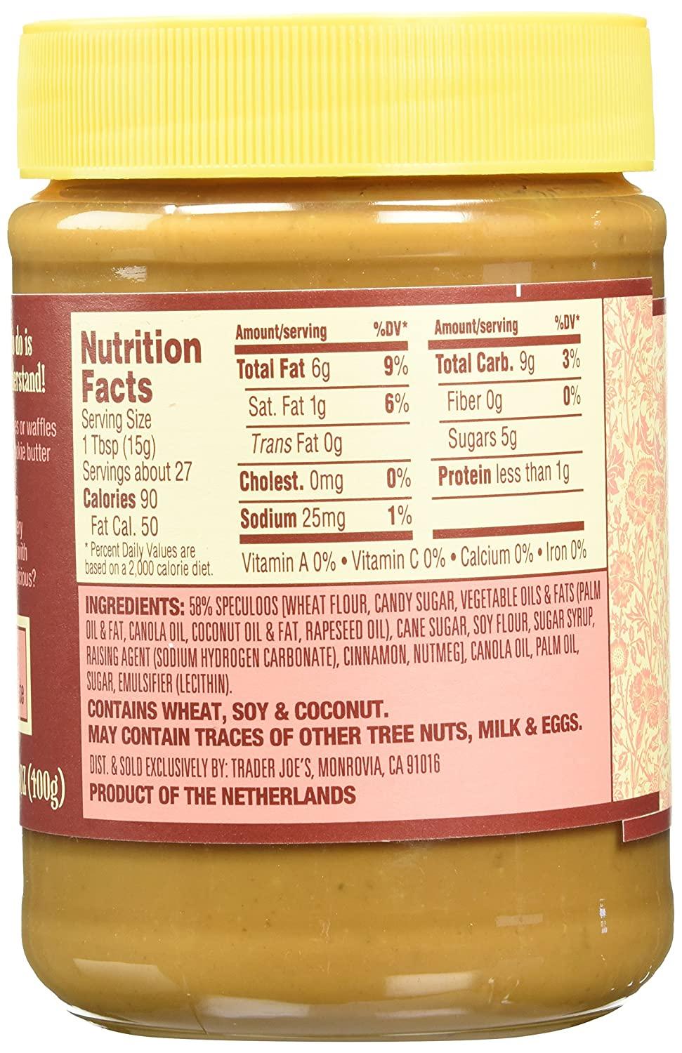 Trader Joes Speculoos Crunchy Cookie Butter 14.1 ounces