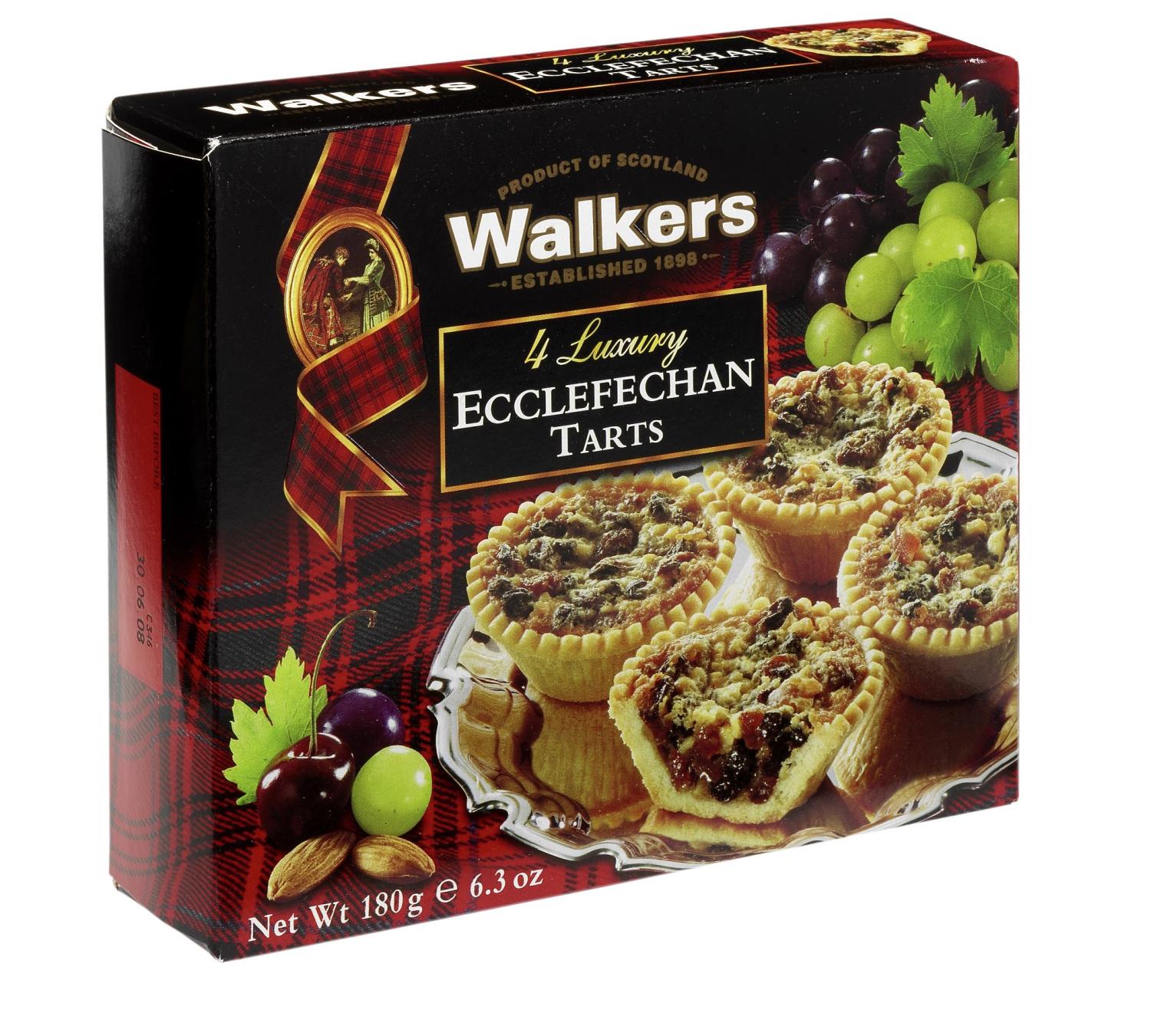 Walkers 4 Luxury Ecclefechan Tarts