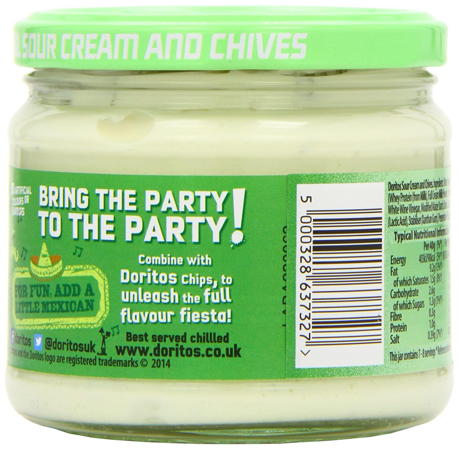 Doritos Cool Sour Cream & Chive Dip 300G