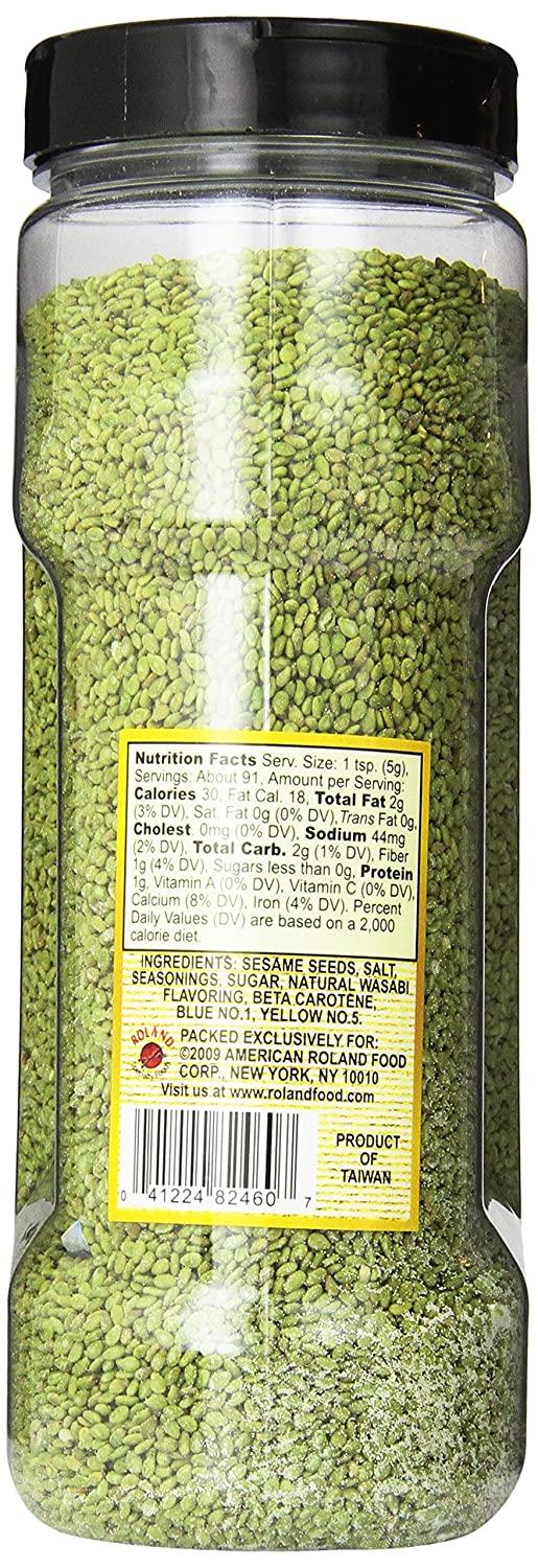 Roland Foods Wasabi Sesame Seeds 16oz Specialty Imported Food