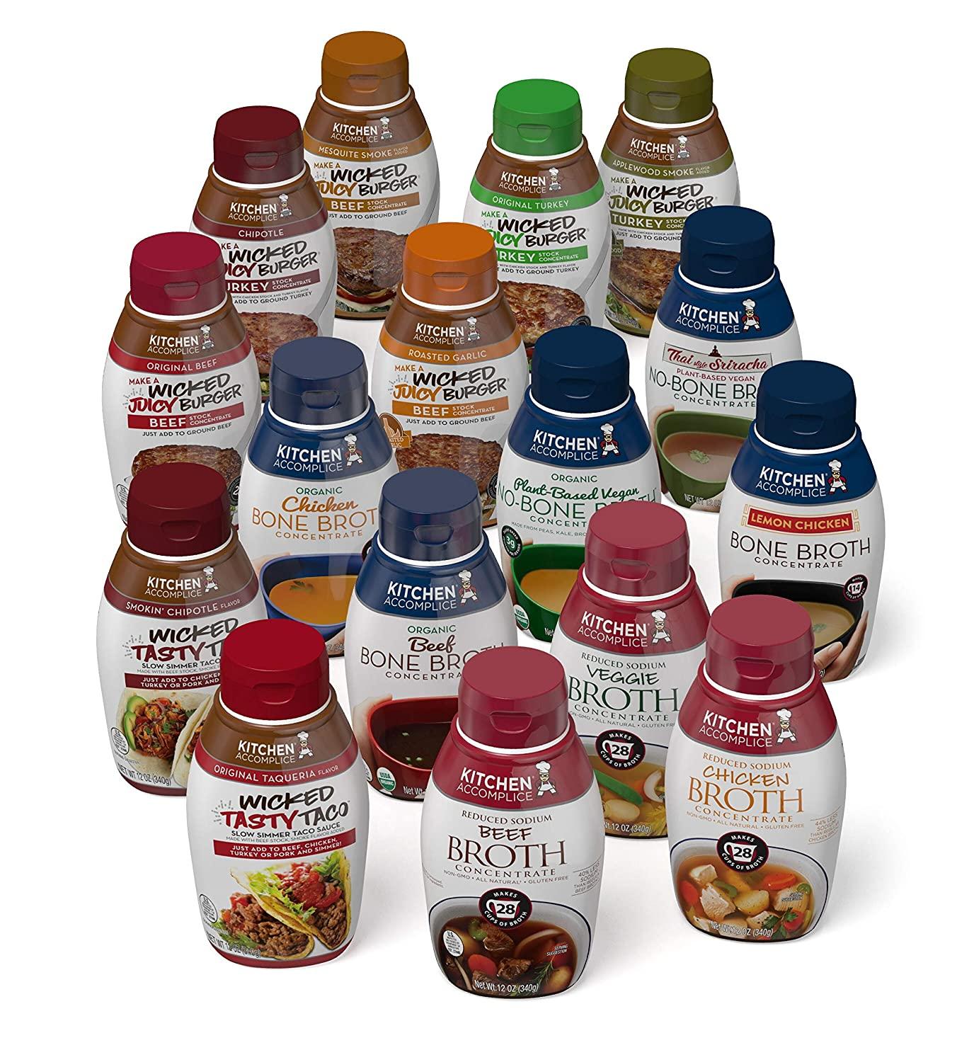 Kitchen Reduced Sodium Beef Broth Concentrate 12oz Shop Now!