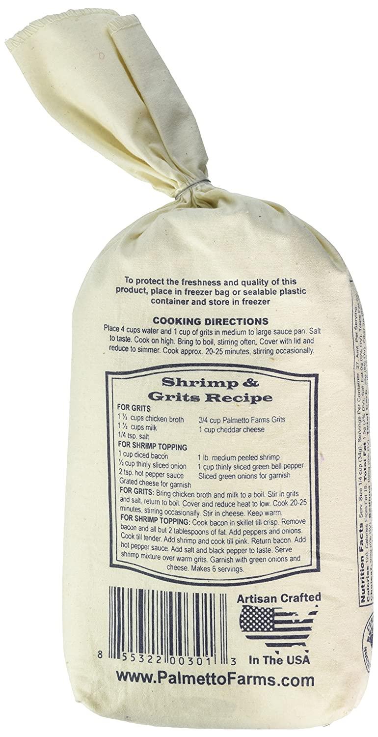 Palmetto Farms Grits Stone Ground White 32 Ounce