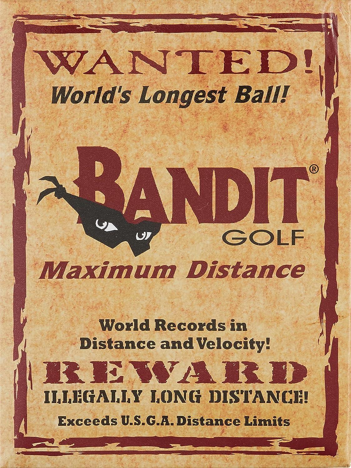 Bandit Maximum Distance Golf Balls