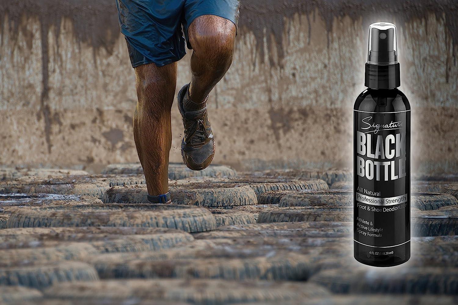 Signature Black Bottle Foot Deodorizer Spray Shoe Deodorizer Spray