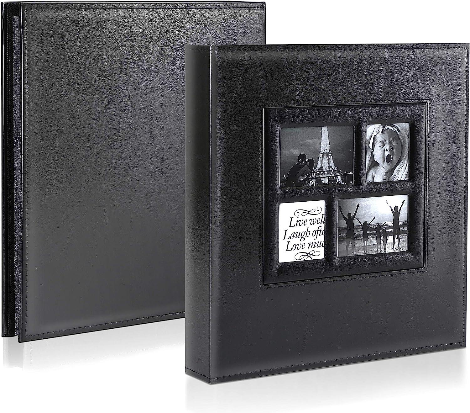 Photo Album E-Manny Photo Books For 4x6 Pictures Large Capacity Wedding  Albums 500 Hold Photos For Family Couple Memories Book Birthday Anniversary  Travel Foto Album Acid Free (Black) on Galleon Philippines