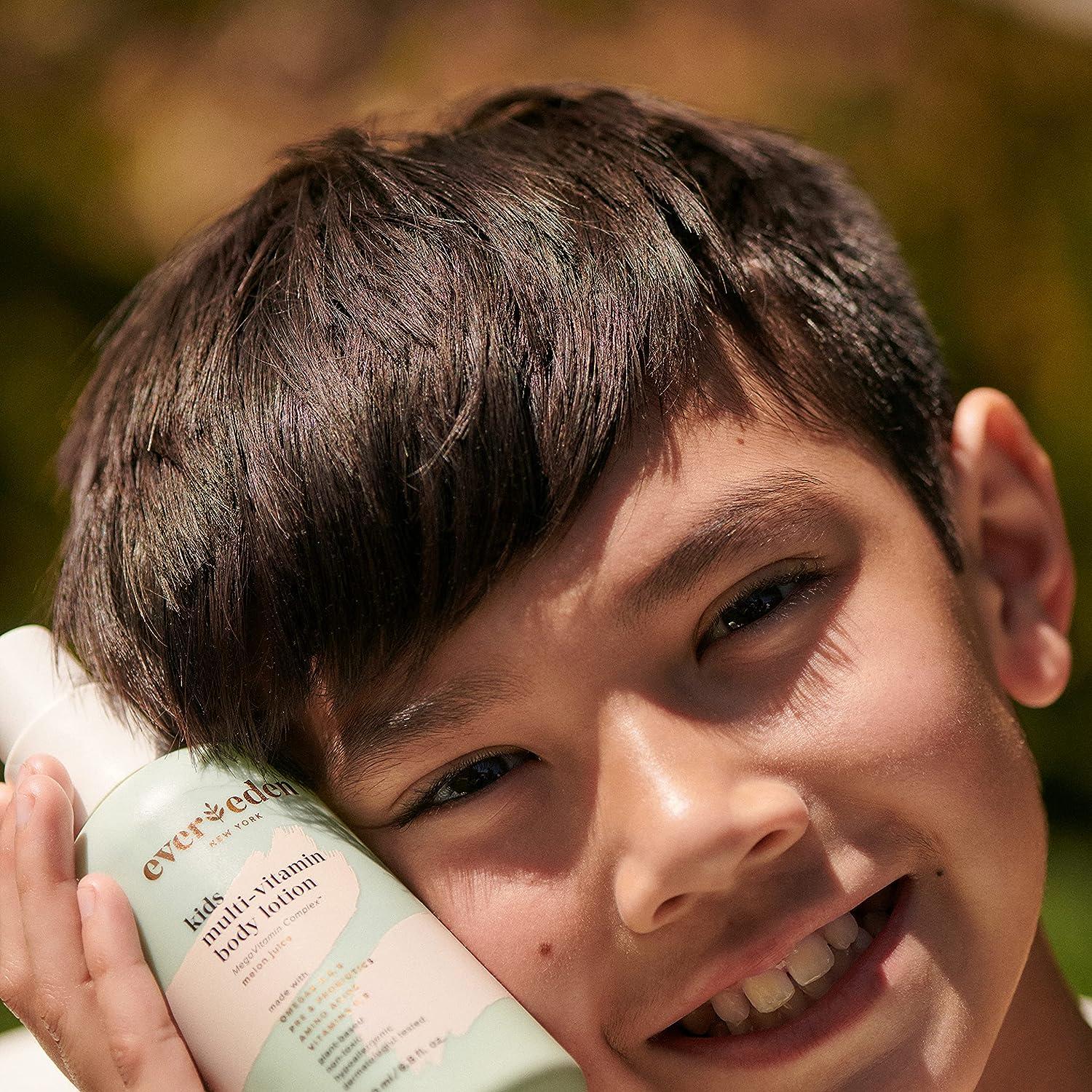 Evereden Kids Face Cream: Melon Juice 1.7 oz, Plant-Based Natural  Non-Toxic