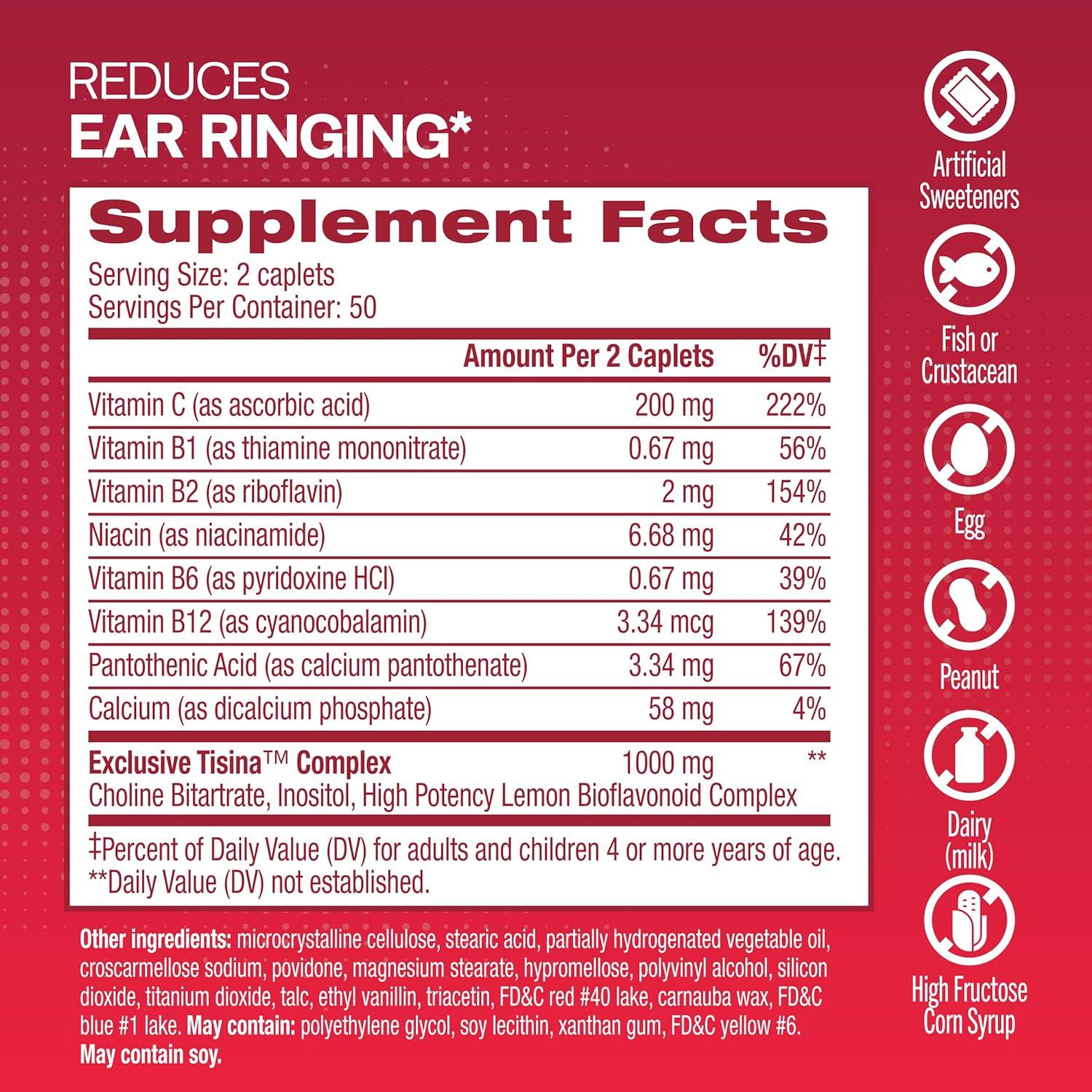 LipoFlavonoid Plus, Tinnitus Relief for Ringing Ears, OTC Flavonoid