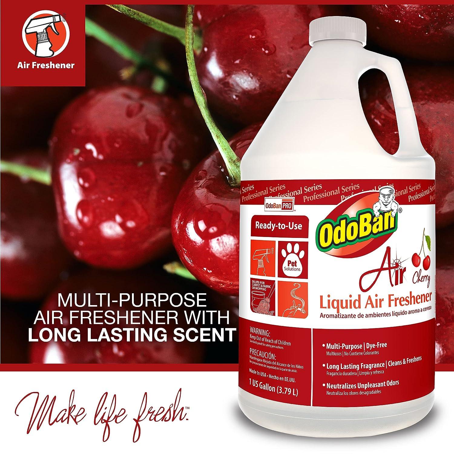 OdoBan Professional Series ReadytoUse Air Cherry Liquid Air Freshener