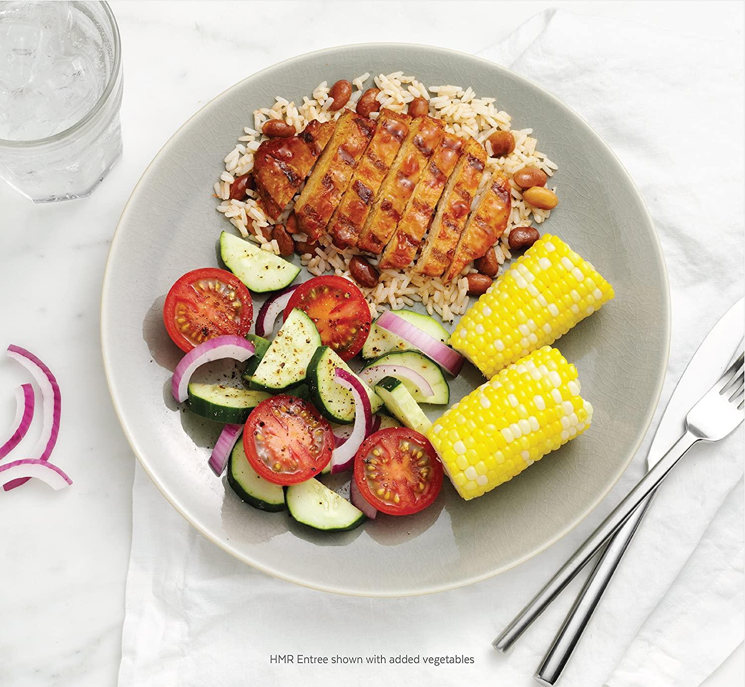 HMR Chicken with Barbecue Sauce with Rice and Beans Entree, 7.2 oz