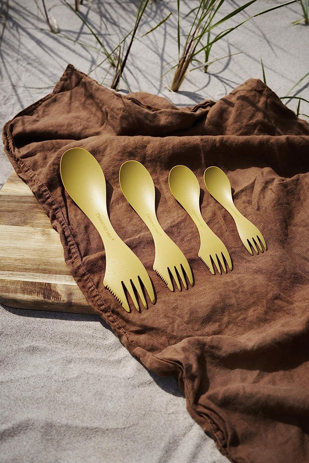 Light My Fire Camping Spork Sporks Reusable BPA Free BioBased