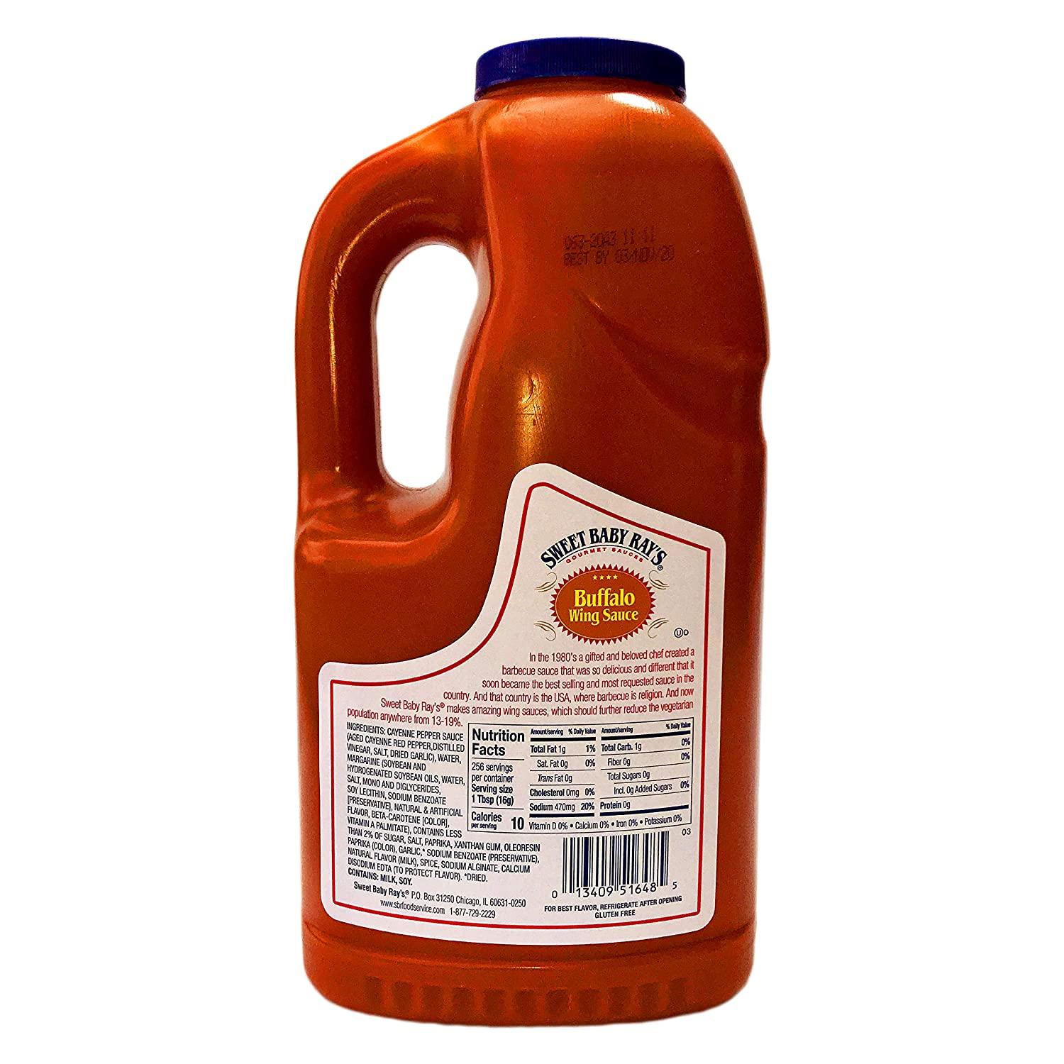 Sweet Baby Ray's Buffalo Wing Sauce - 1 Gallon | Authentic Flavor and