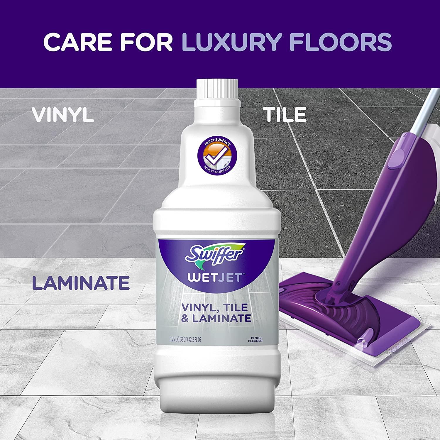 Swiffer WetJet MultiPurpose Floor Cleaner Solution Refill, Vinyl, Tile & Laminate Floor Mopping