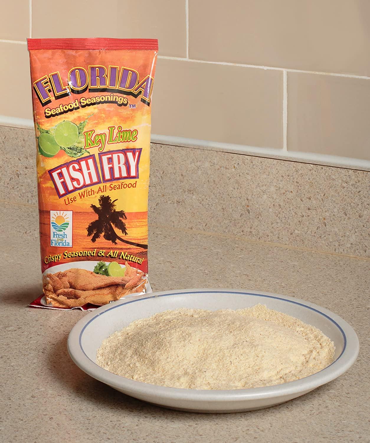 Fish Fry Seasoning by Florida Seafood Seasonings 2 Pack x 10 oz Key