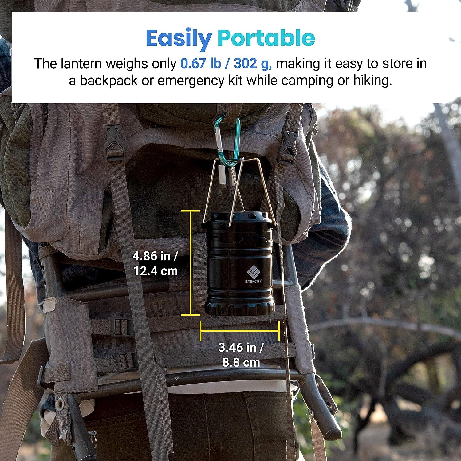  Etekcity Camping Lantern Battery Powered Led Lights