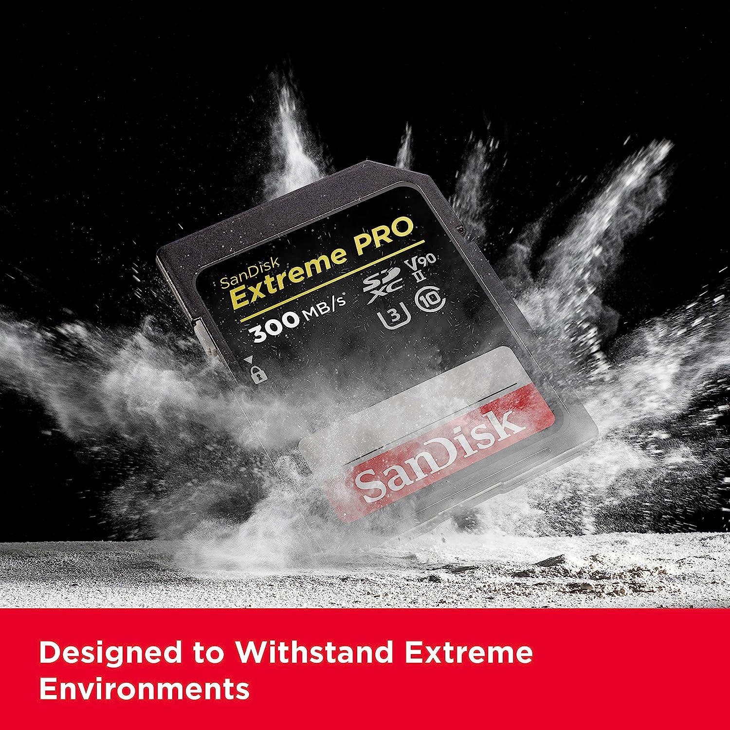V90 64gb Sd Card Sandisk Extreme Pro SanDisk 64GB Extreme PRO SDXC