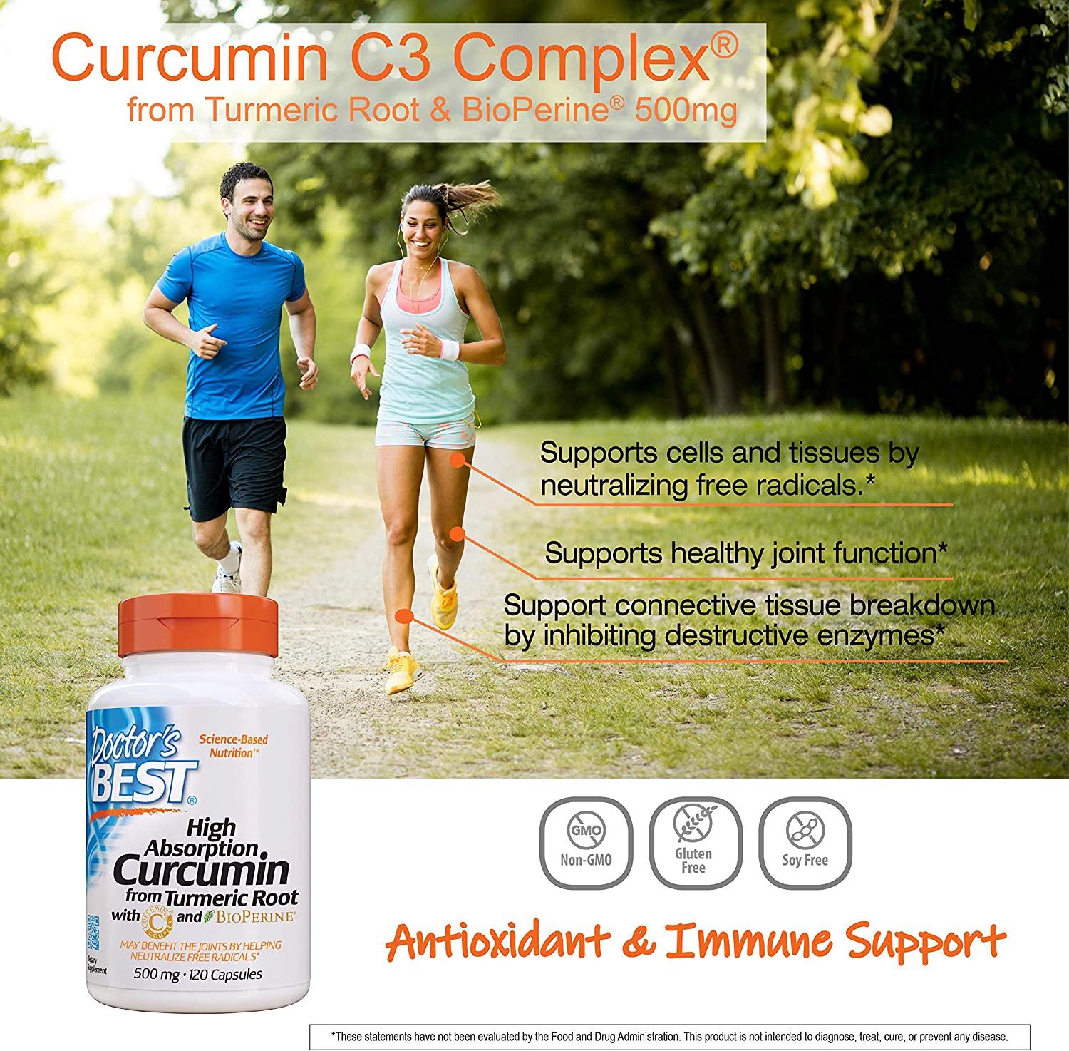 Doctor's Best DRB-00107 High Absorption Curcumin From ...