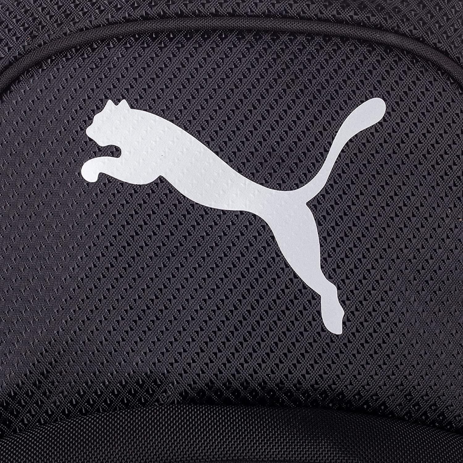 PUMA unisex adult Evercat Contender Backpack Black Silver One