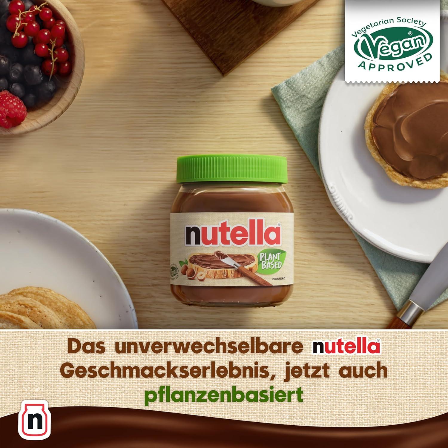 Nutella Spread - New Recipe Vegan - Cocoa Hazelnuts 350g - NUTELLA PLANT-BASED  Vegan - Delicious Chocolate Hazelnut Flavor | Buy Now with Express  International Delivery | GoSupps.com