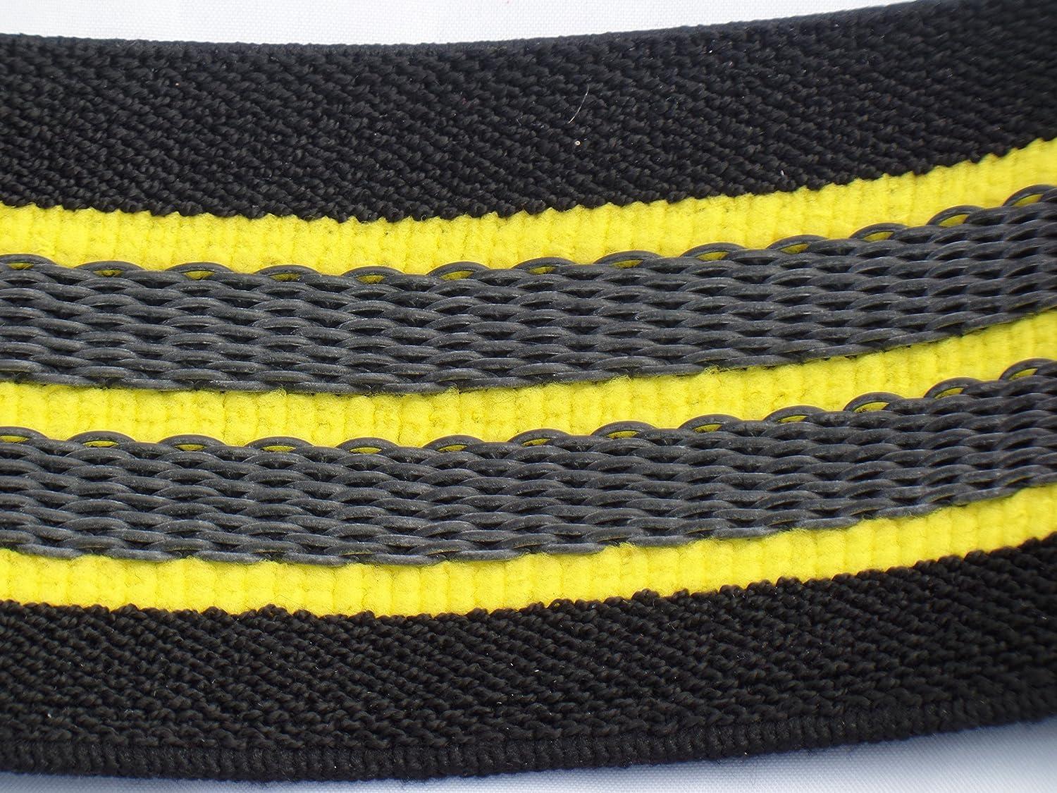 Inzer Gripper Wrist Wraps (Pair) Yellow Large 36 Powerlifting