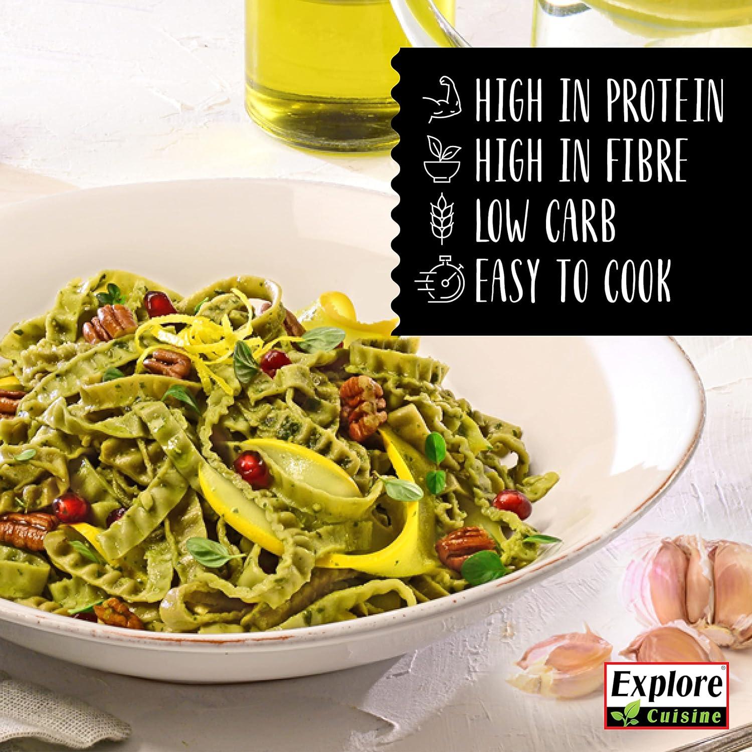 Explore Cuisine Edamame & Mung Bean Fettuccine Delicious Low Carb Plant