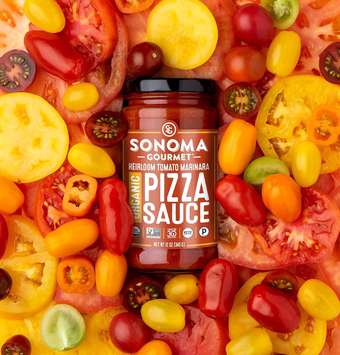 Pizza Sauce  Non-GMO, Vegan, Organic, Whole30 Approved