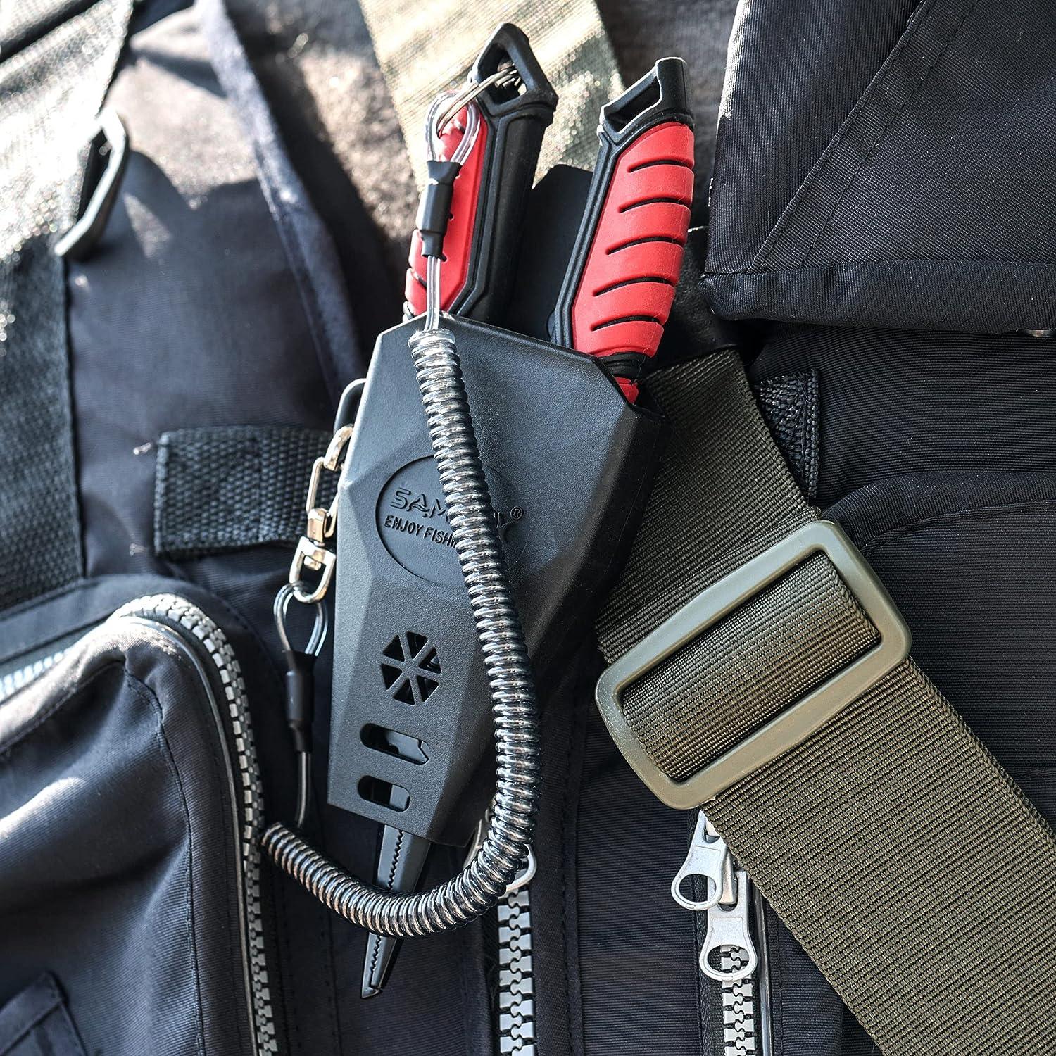 Weibbin Fish Lip Gripper Pliers - Upgraded Muti-Function Hook Remover And Split Ring Pliers For Fly Fishing Ice Fishing Fishing Gear Gift For Men Weibbin Fish Lip Gripper Pliers - Upgraded Muti-Function Hook Remover And Split Ring Pliers For Fly Fishing Ice Fishing Fishing Gear Gift For Men