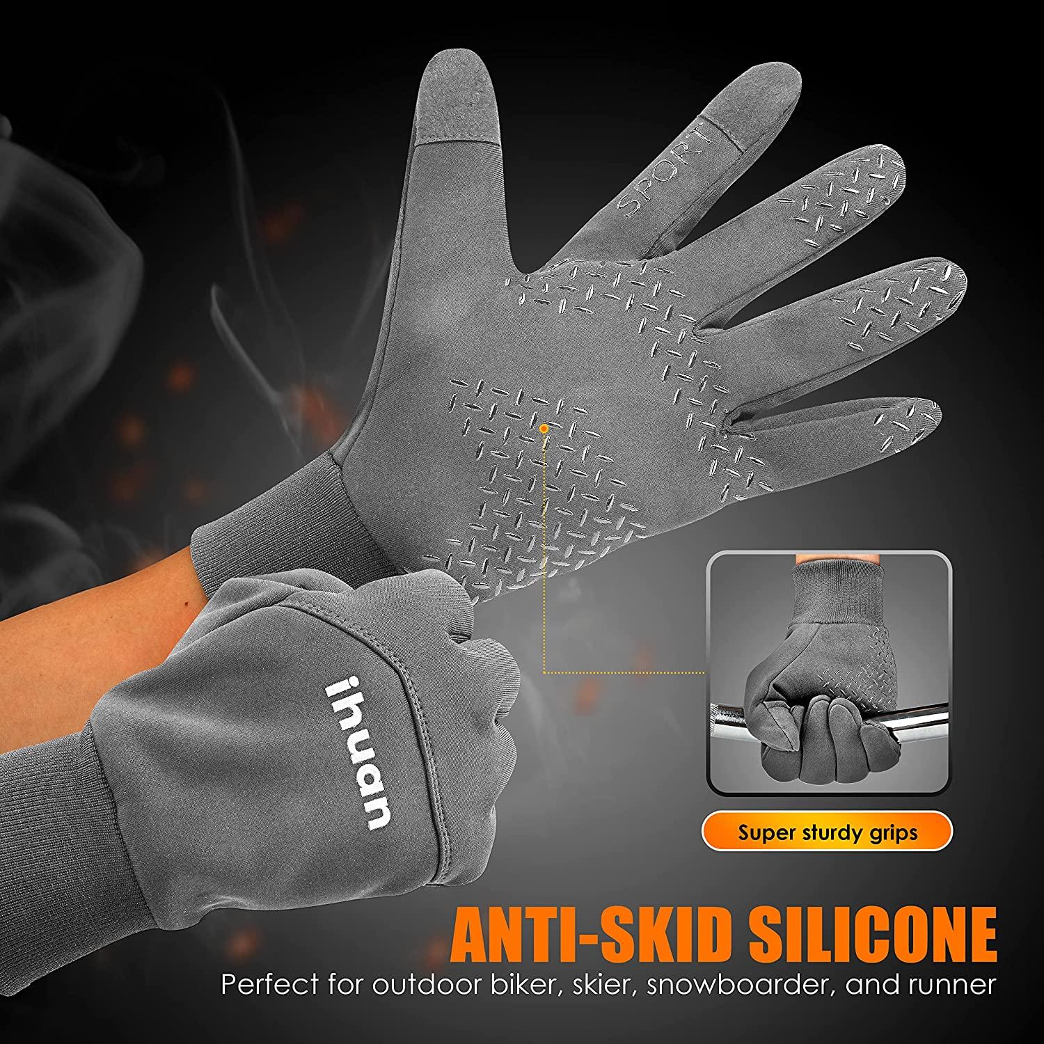 Winter Gloves for Men and Women Waterproof Warm Glove for Cold