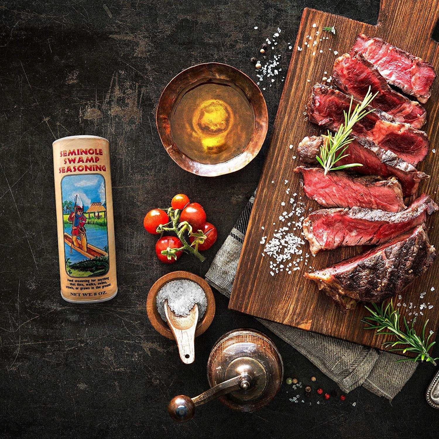 Seminole Swamp Seasoning 8oz Authentic Florida Spice Blend for