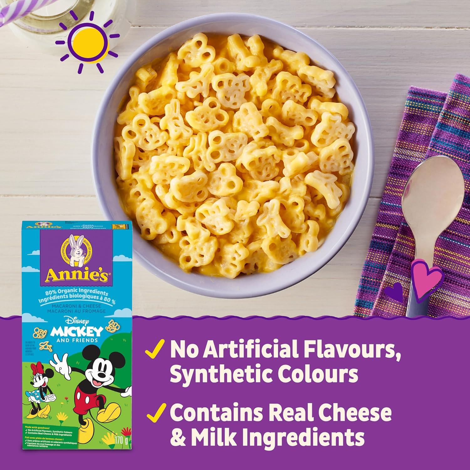 ANNIE'S MACARONI AND CHEESE Disney Mickey and Friends No