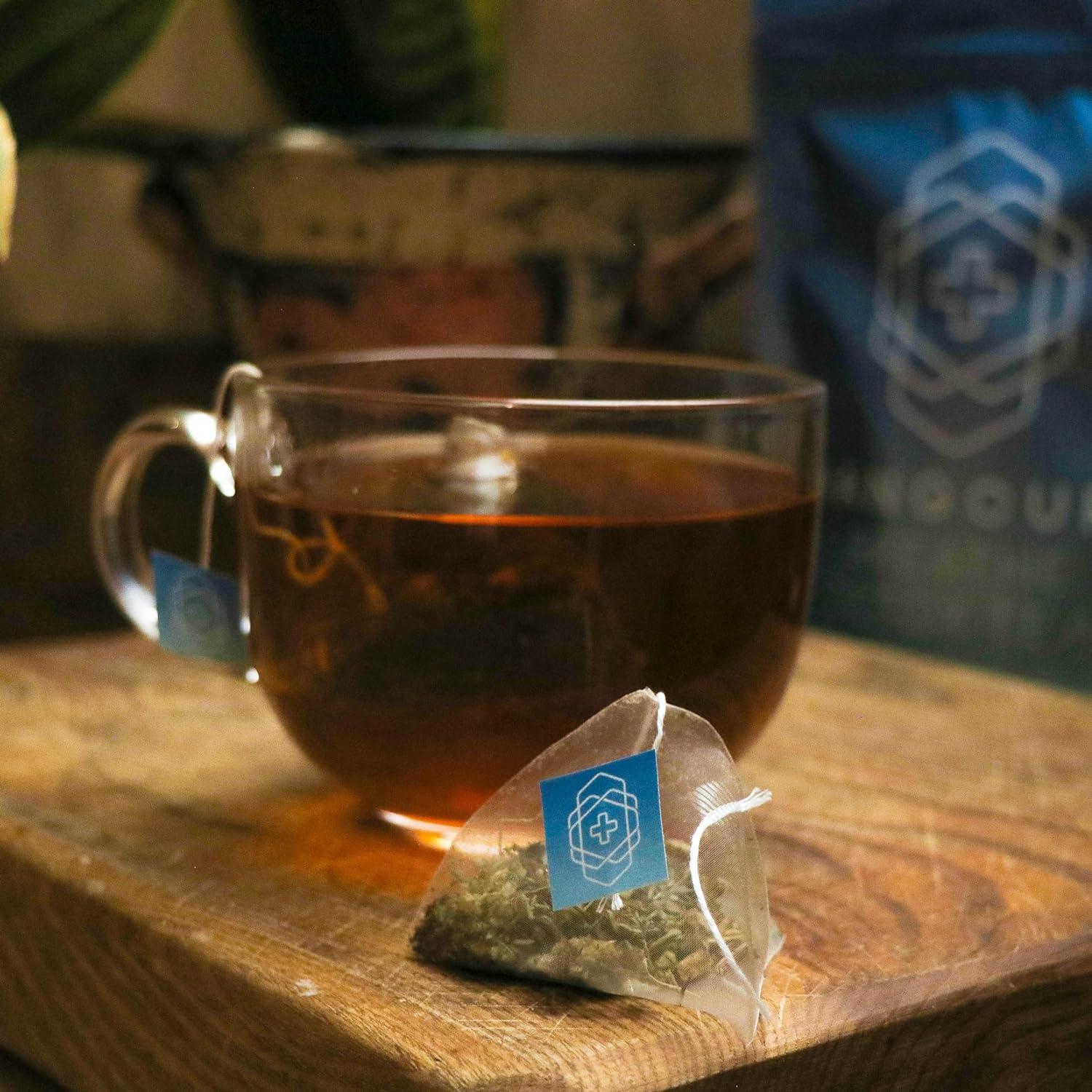 Breathe Tea by Hangcure Lung Cleanse Tea with Mullein Leaf Extract