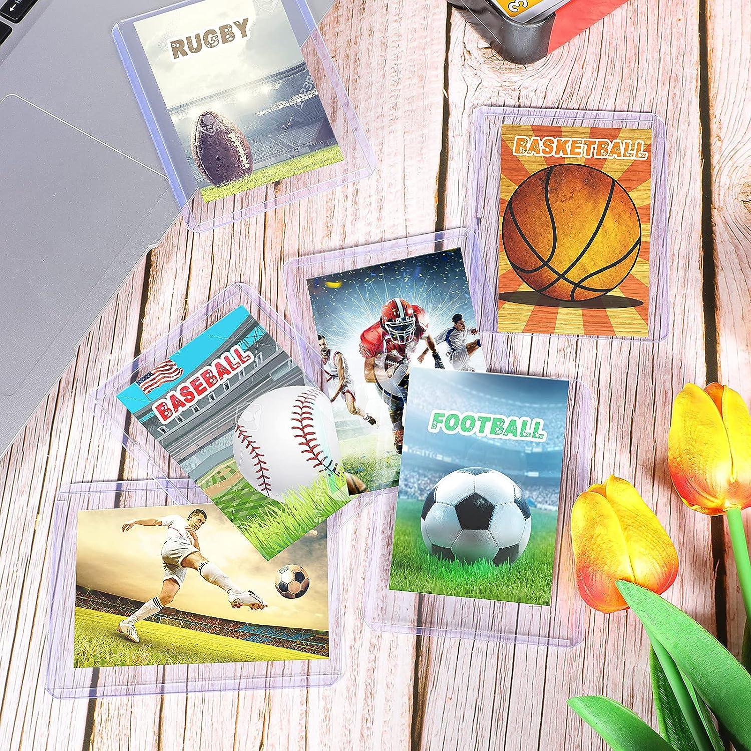 60 Pack Clear Hard Card Sleeves for Baseball, Sports, and Trading Cards - 3x4 Inch PVC Protective Holder | Buy Now with Express International Delivery | GoSupps.com 60 Pack Clear Hard Card Sleeves for Baseball, Sports, and Trading Cards - 3x4 Inch PVC Protective Holder | Buy Now with Express International Delivery | GoSupps.com