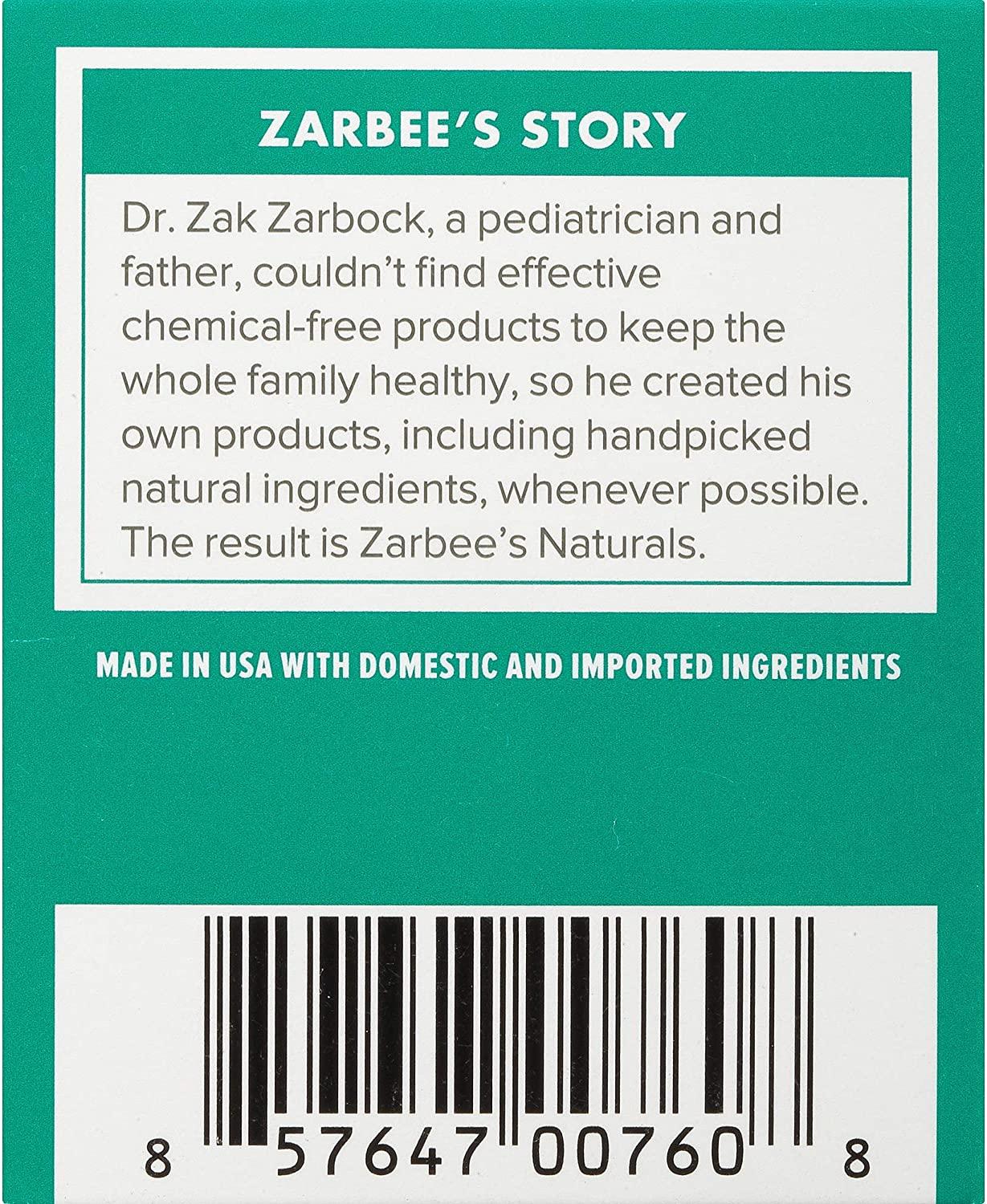 Zarbee's Chest Rub with Eucalyptus Lavender Pine & Beeswax 1.5 oz (43 g)