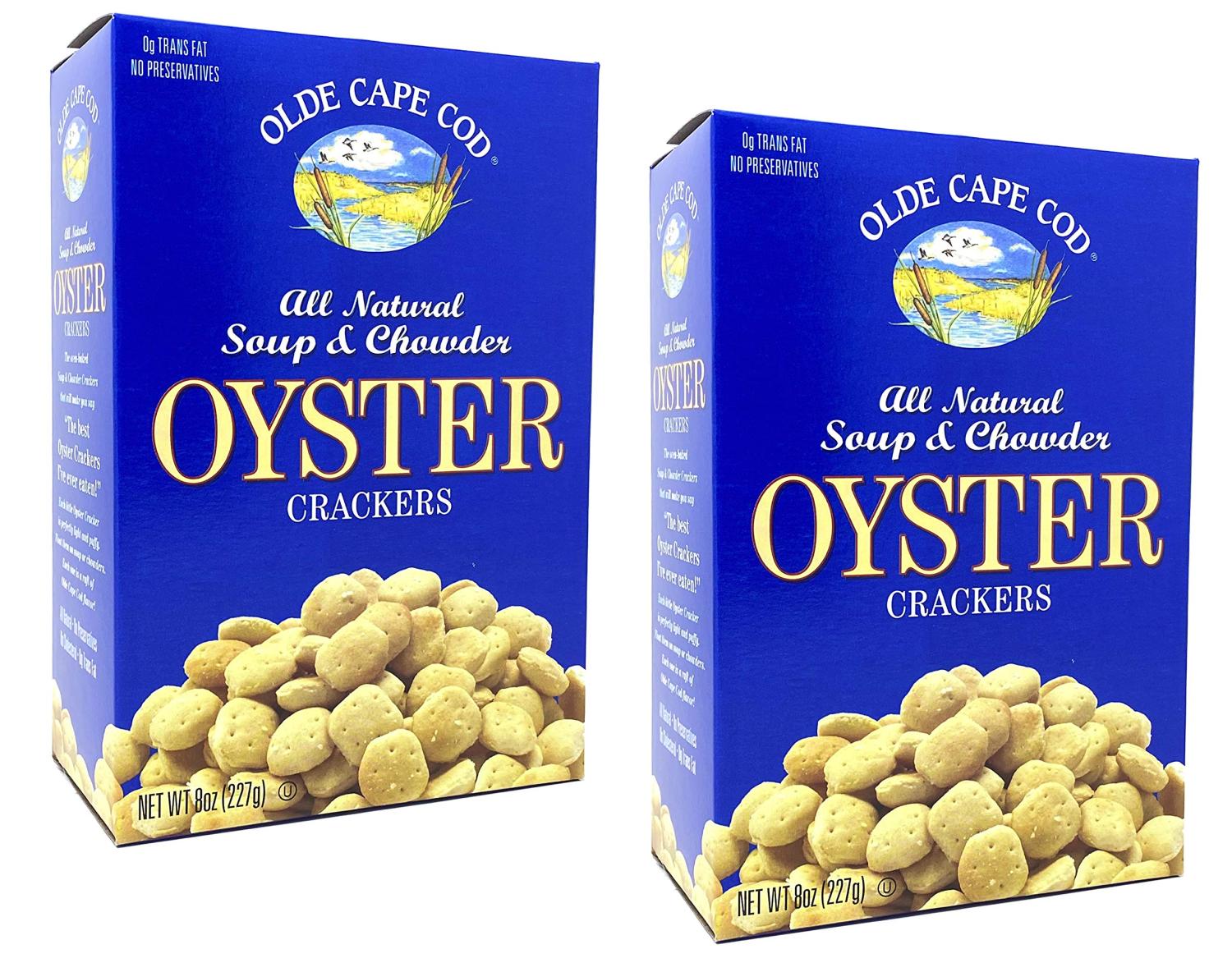 Olde Cape Cod Oyster Crackers, Soup & Chowder, MultiPack, 8 oz, (pack