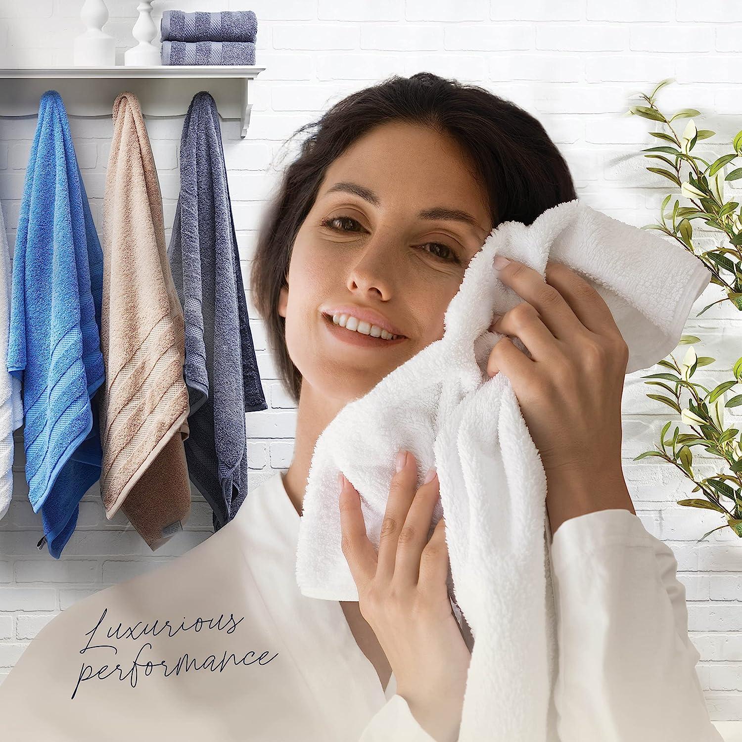 Jumbo Bath Sheets Towels For Adults 35 x 70 - 2-Pack - 100