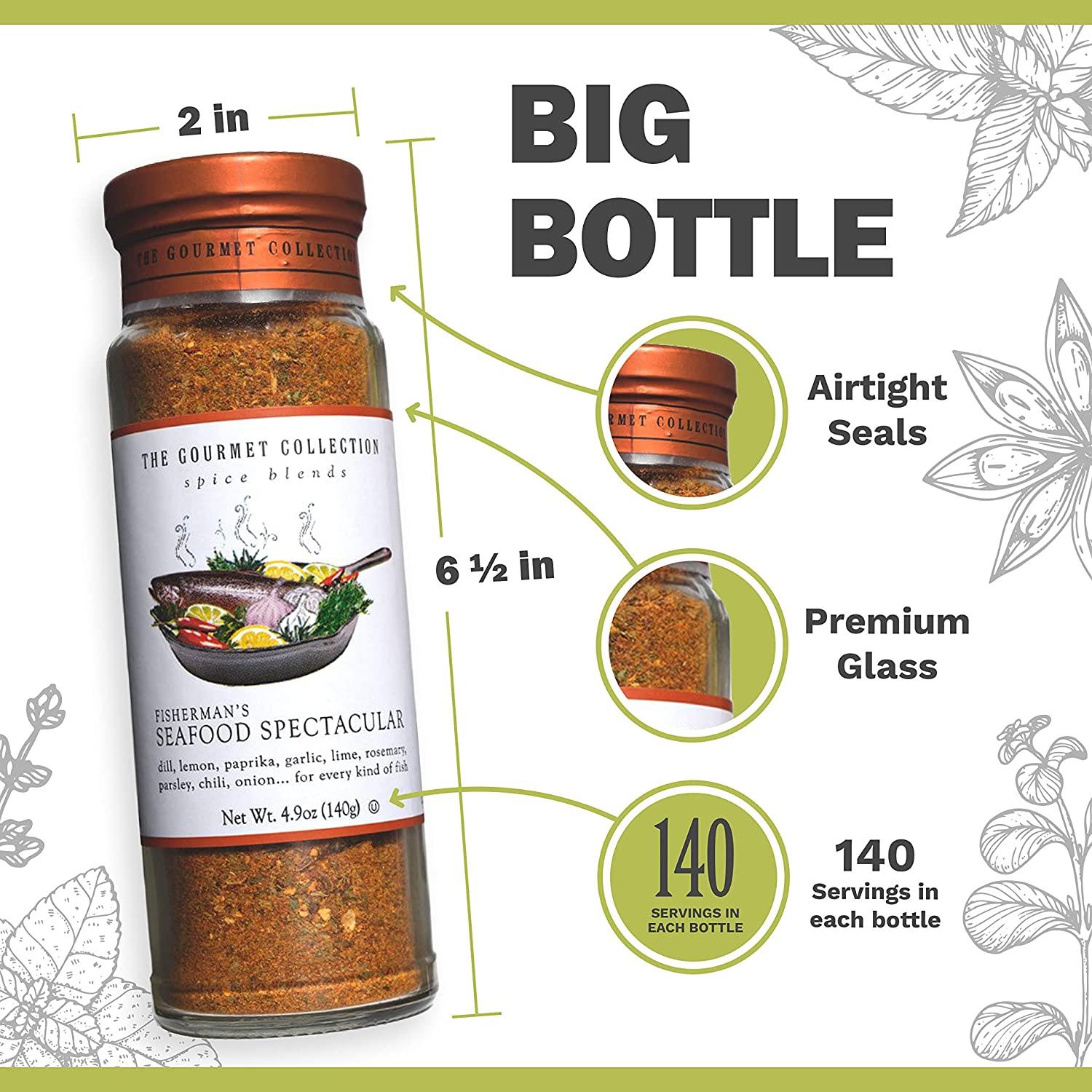 The Gourmet Collection Spice Blends, Fishermans Seafood Spectacular