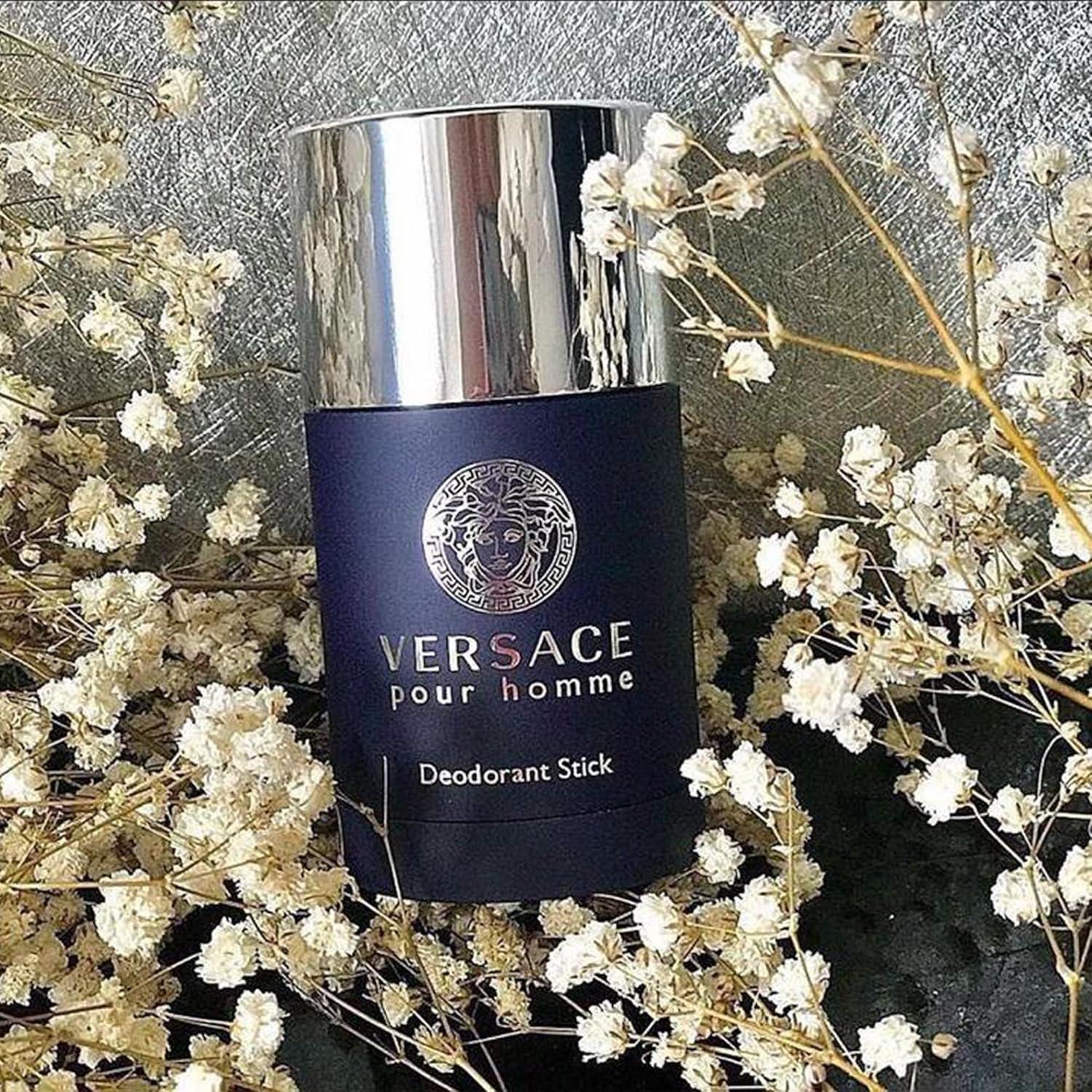 Versace Pour Homme Deodorant Stick 75ml - Fresh Men's Fragrance (Pack of 1)  - International Shipping Available | Buy Now with Express International  Delivery | GoSupps.com