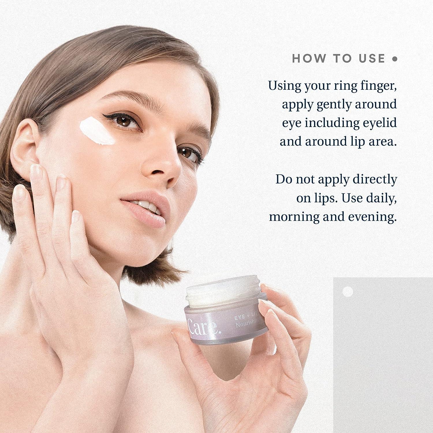 Care Eye+Lip Nourishing Cream with Caffeine, Vitamin K, Vitamin C