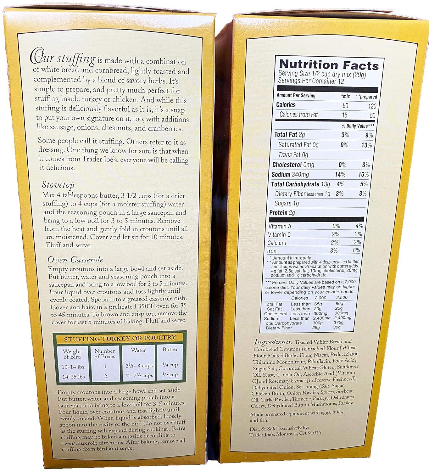Trader joe's cornbread discount