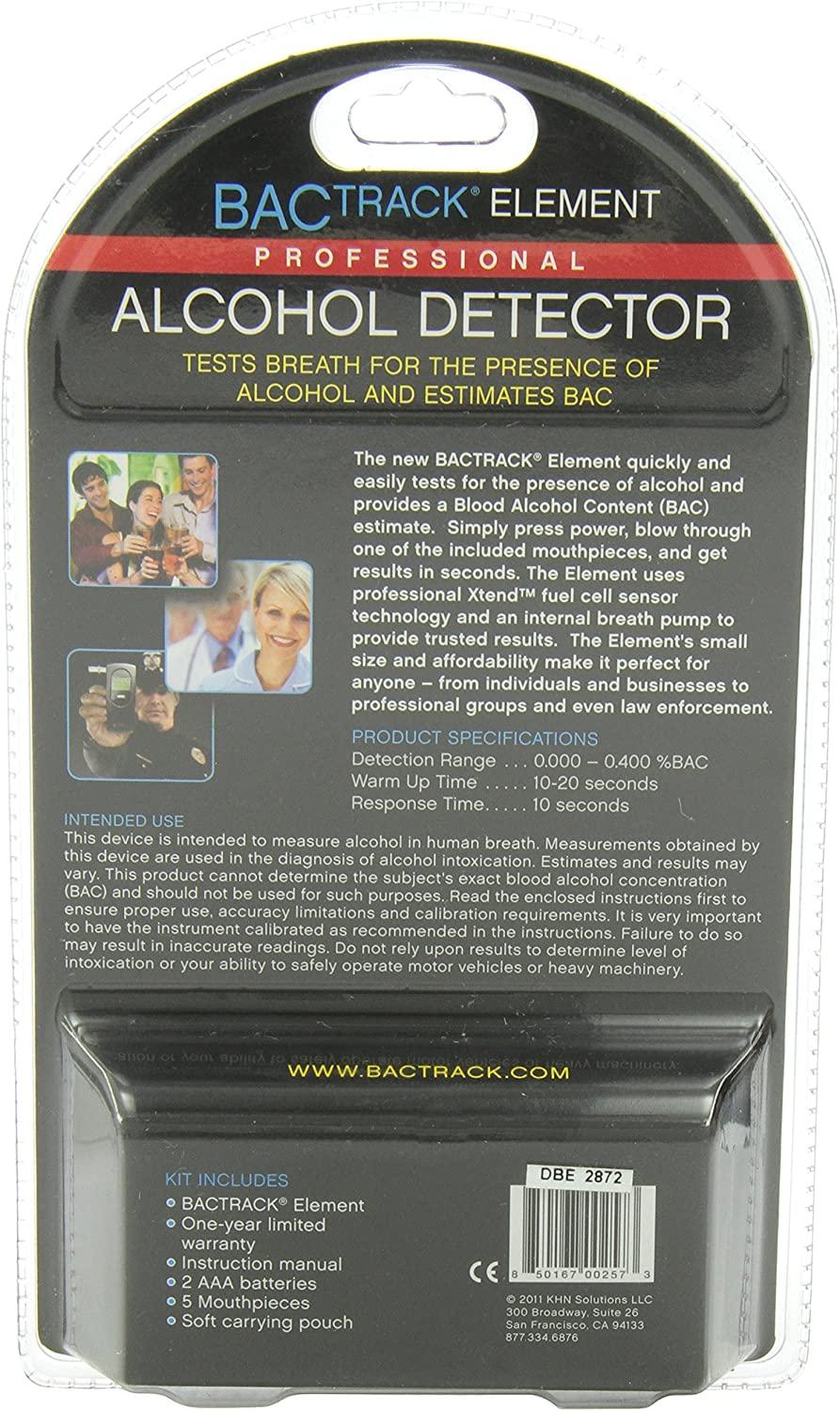 BACtrack Element Breathalyzer ProfessionalGrade Accuracy DOT