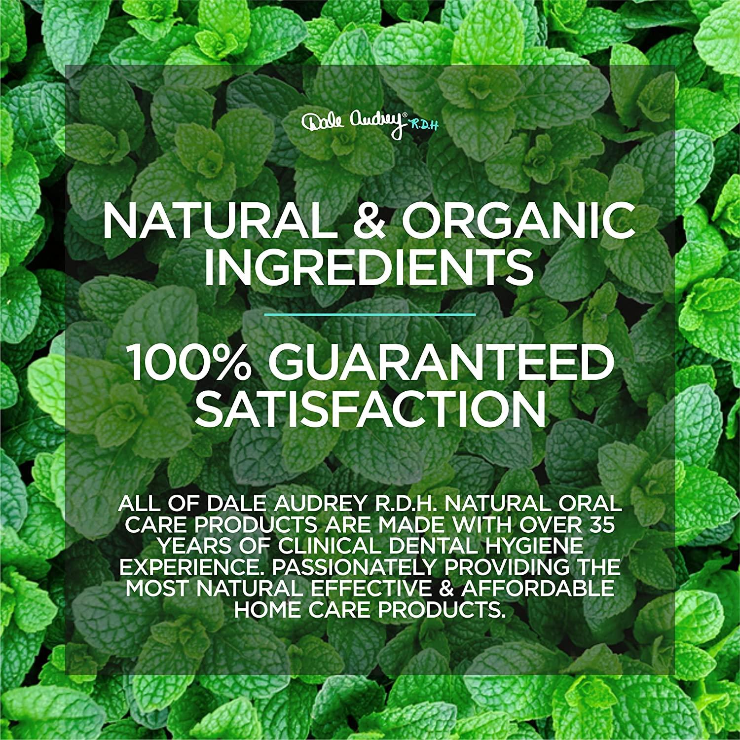 Dale Audrey, Ayurvedic Oral Pulling Rinse, Natural Mouthwash, Whitens