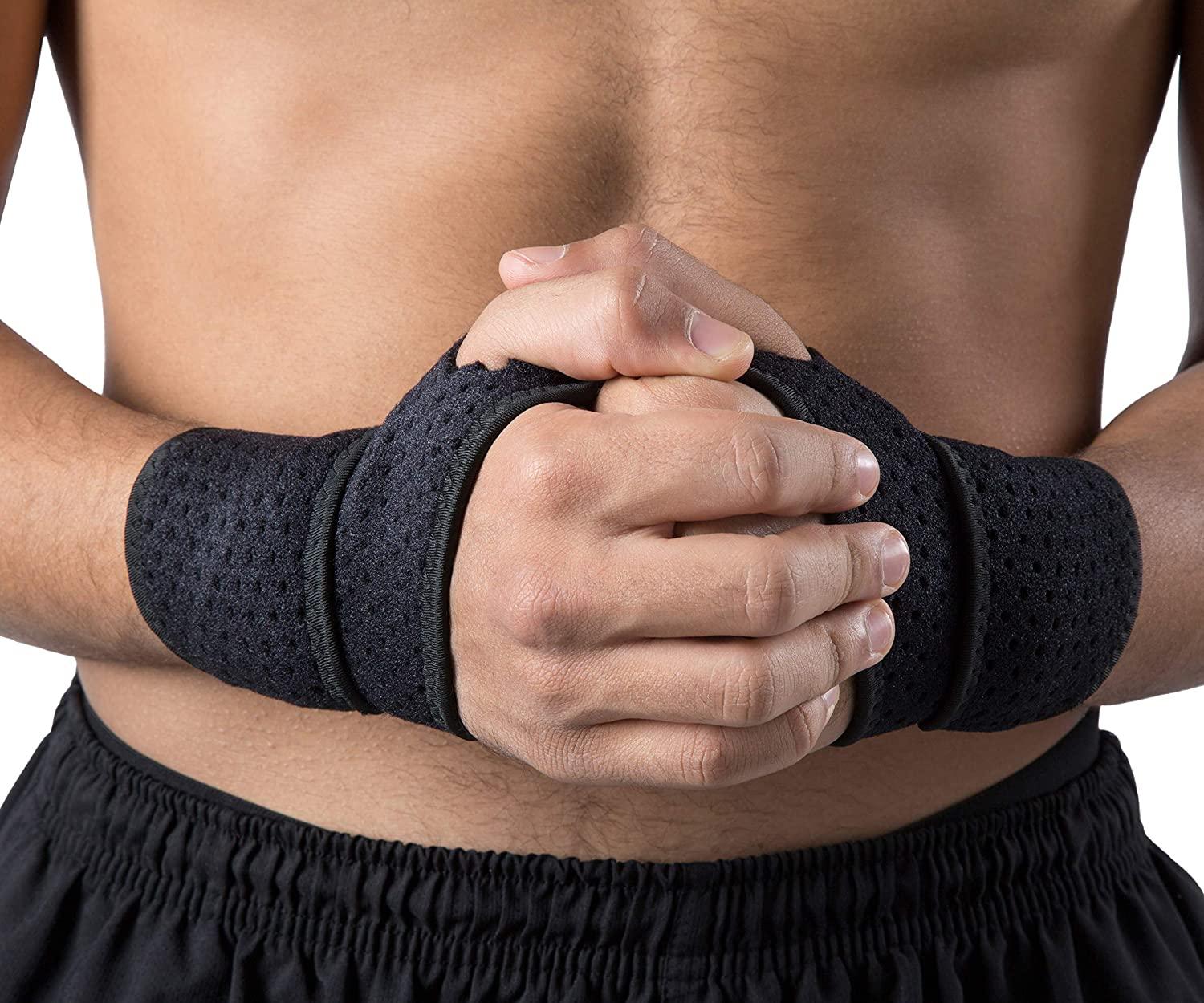 HiRui Wrist Brace Wrist Wraps Compression Wrist Strap,  Wrist Support for Work Fitness Weightlifting Sprains Tendonitis, Carpal  Tunnel Arthritis, Pain 価格比較