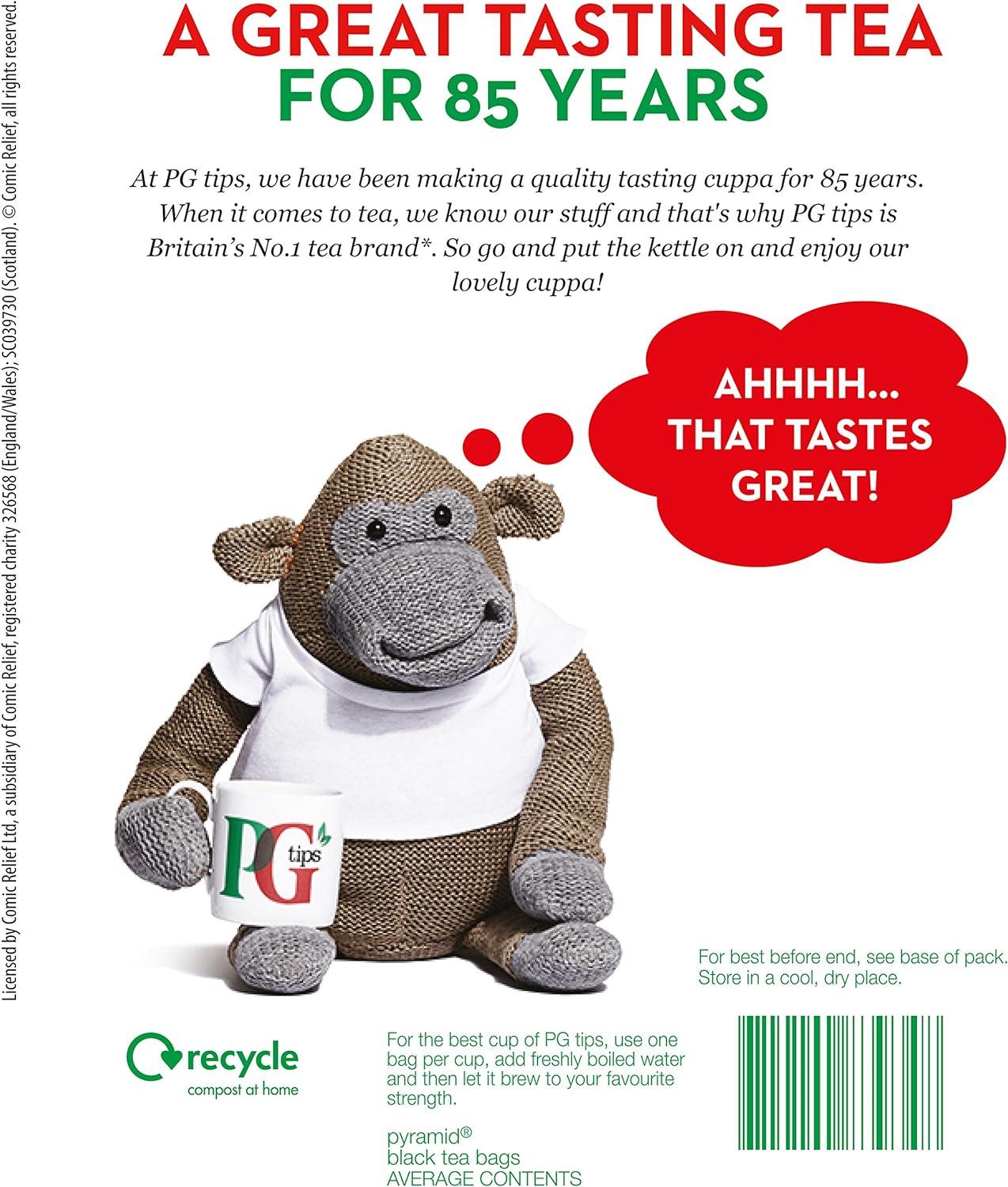 PG Tips Decaf Tea Bags - 70 count