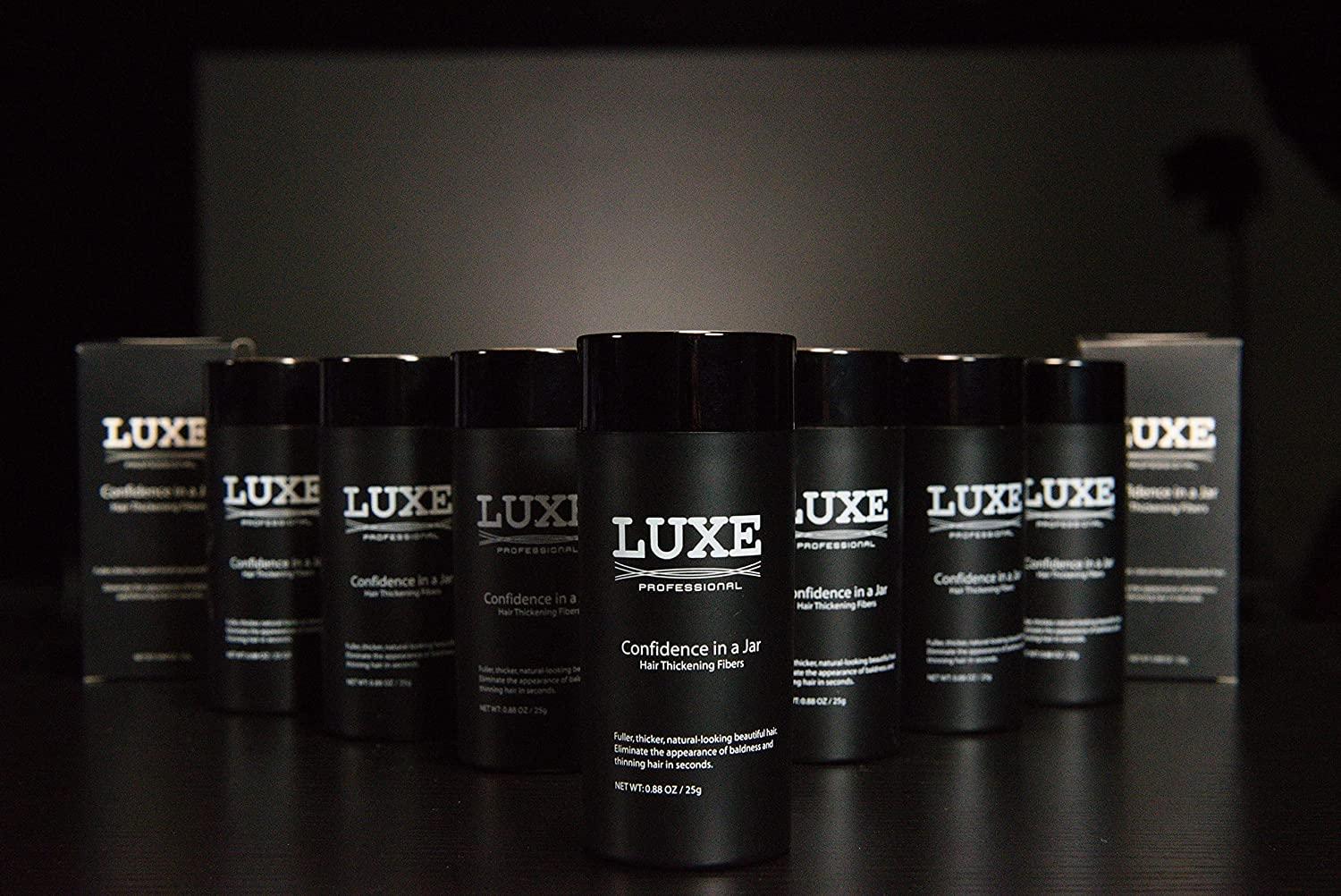 LUXE Hair Thickening Fibers Hypoallergenic, Dermatologist Tested 2