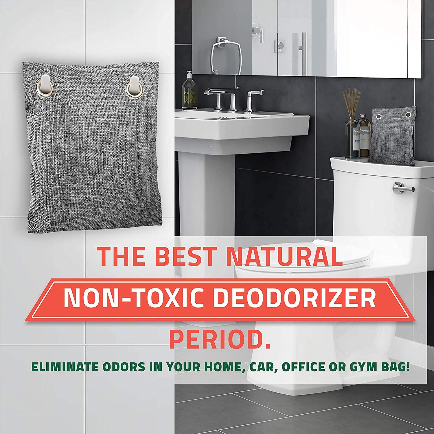 Charcoal Air Purifying Bags 1 Pack, Activated Bamboo for Moisture Odor