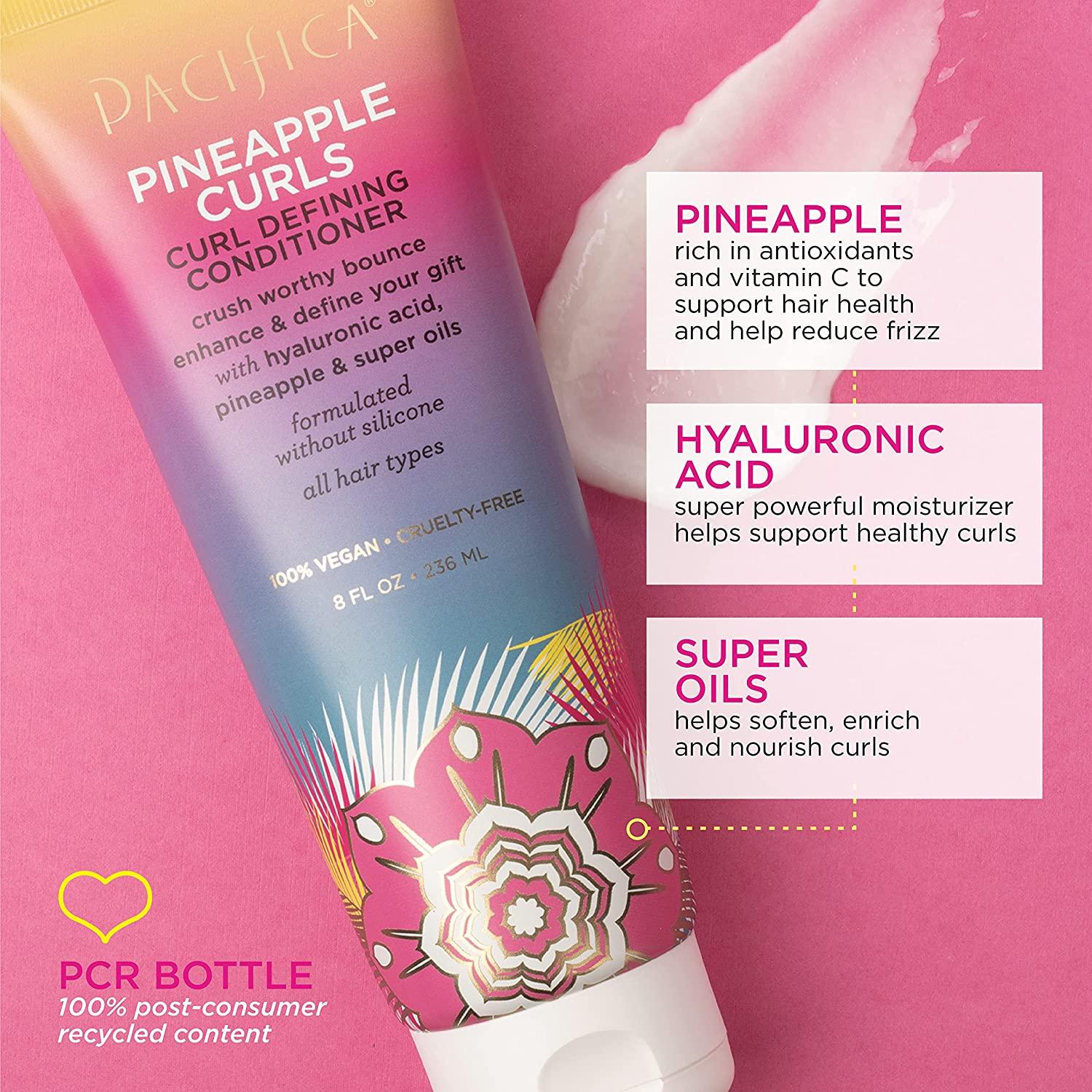 Pacifica Beauty Pineapple Curls Defining Shampoo & Conditioner Set for