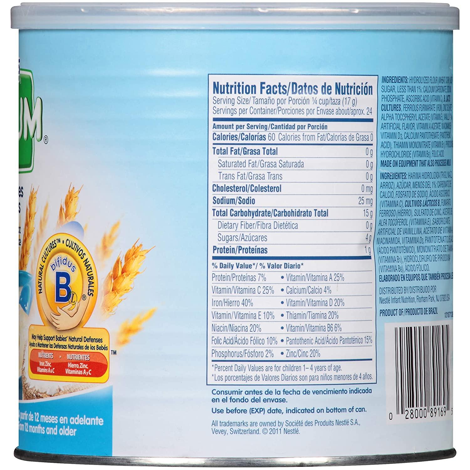 Nestum 3 Cereals Wheat, Corn and Rice with Iron, Zinc, Vitamin A & C to