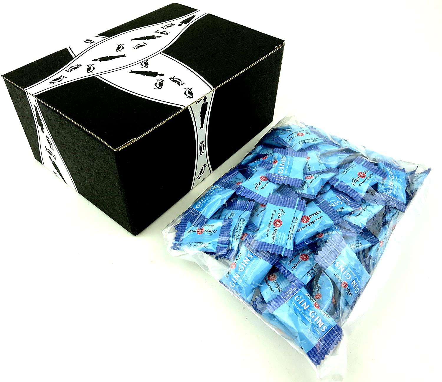 Ginger People Gin Gins Super Strength Ginger Caramel Candy, 1 lb Bag in